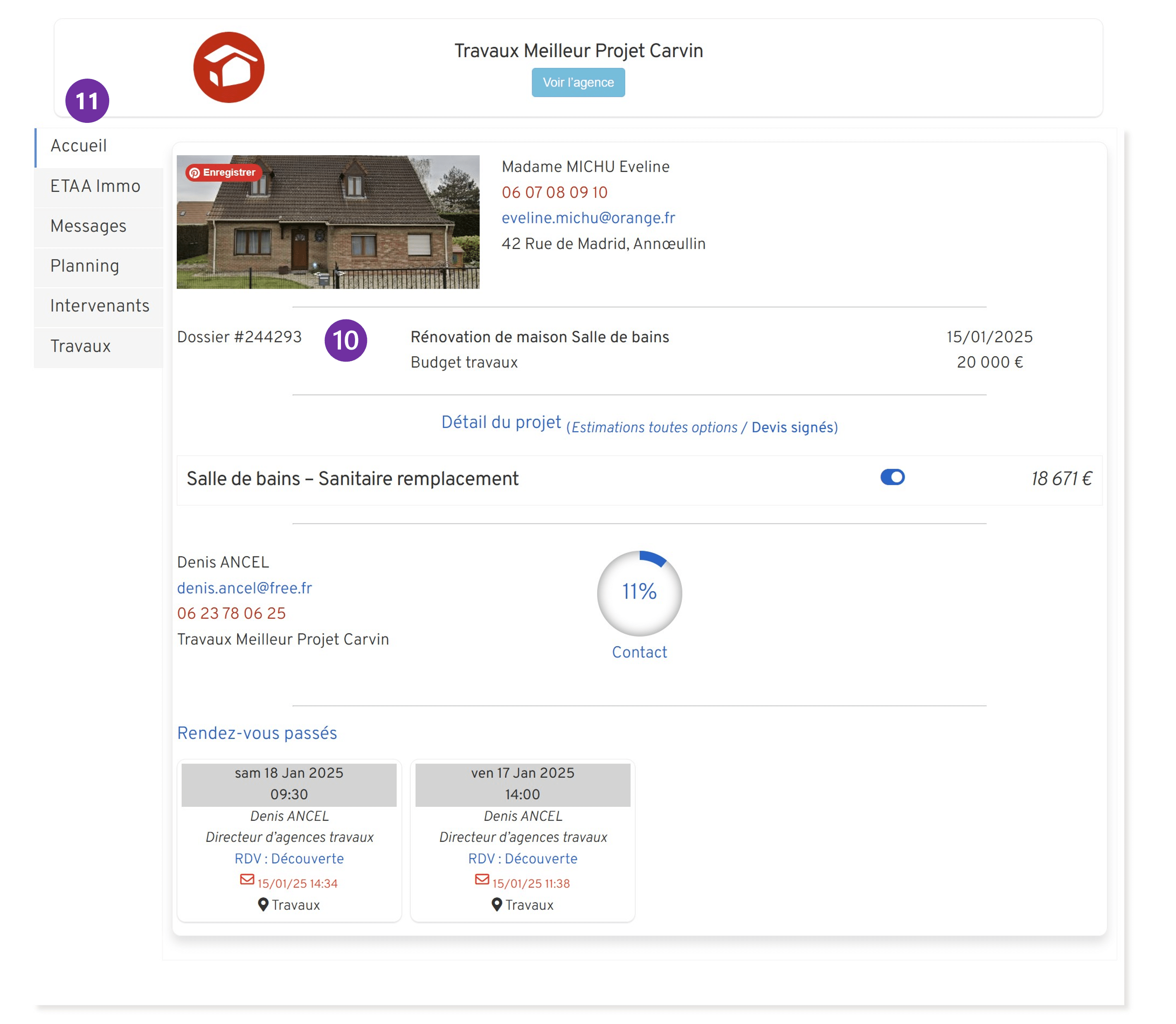 Acces portail client portail sur PC