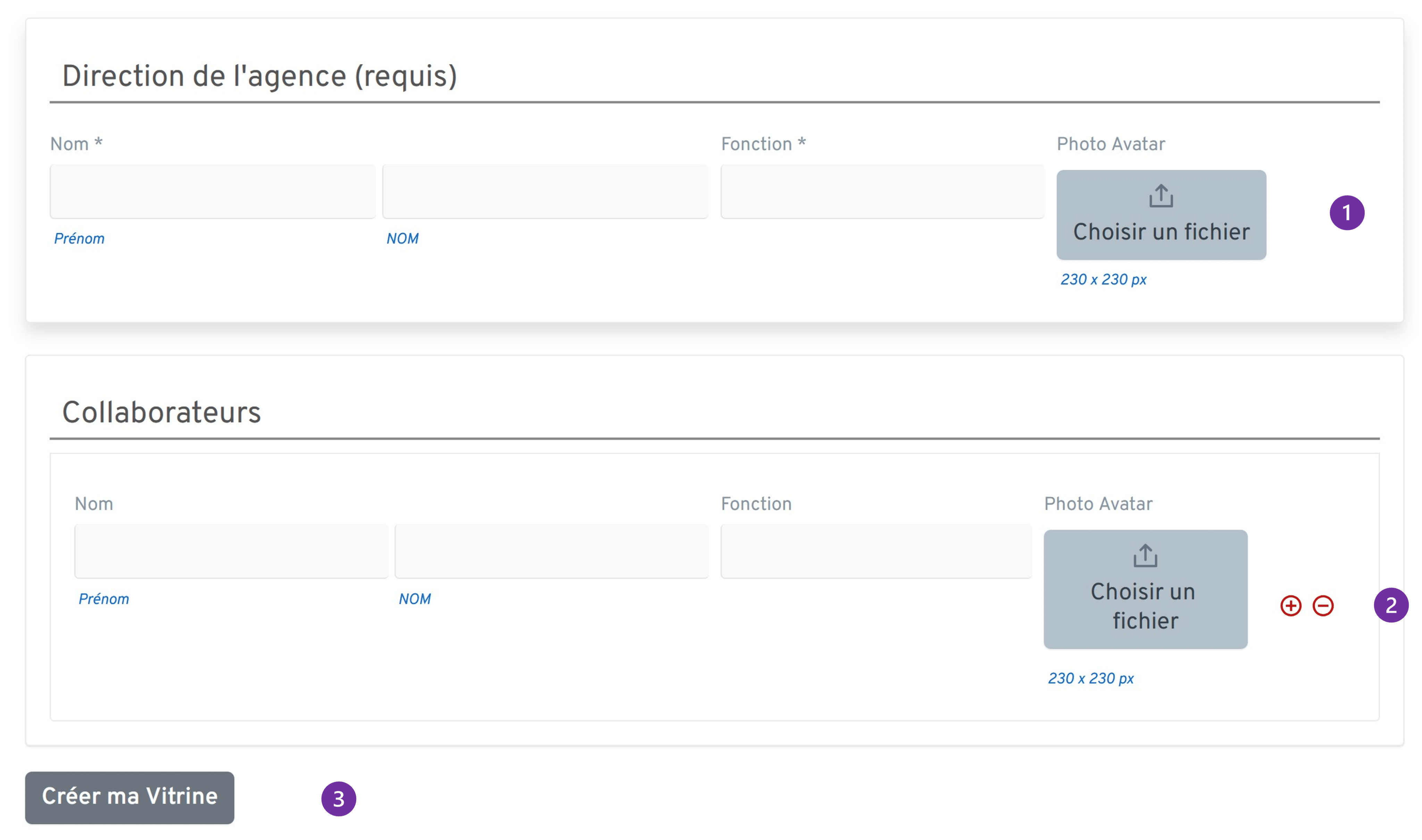 Créer ma vitrine Creer ma vitrine scaled